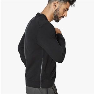 Lulu lemon zip crewneck sweatshirt medium mens